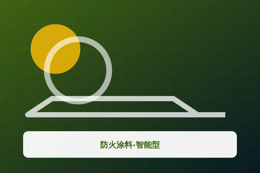 防火涂料·智能型应用示意图